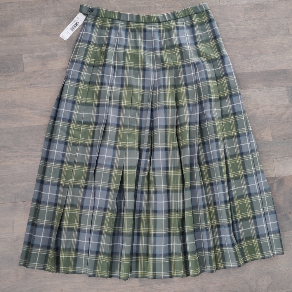 Pendleton Plaid Wool Skirt